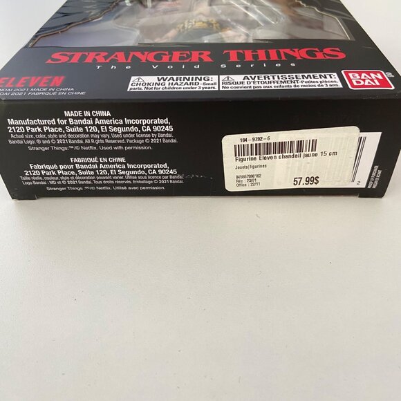 Stranger Things Void Series Eleven Action Figure Netflix Collectible By Bandai 1 - Picture 5 of 10